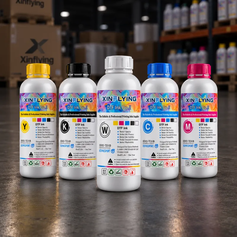 Kit Tinta CMYKW, 1 litro de cada cor, as cinco