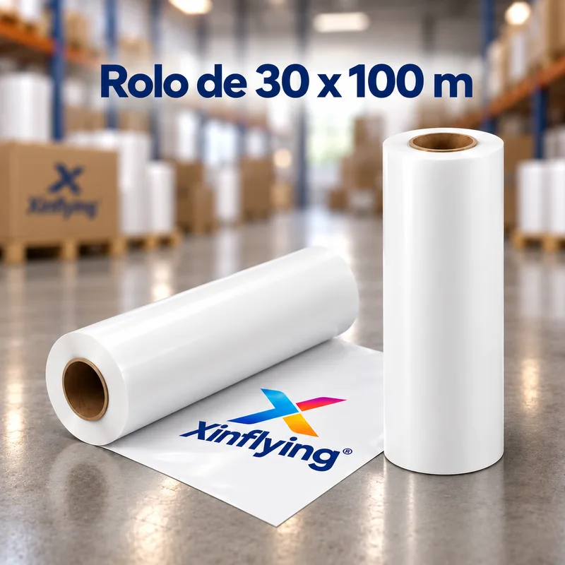Rolo de filme DTF, 30 cm × 100 m
